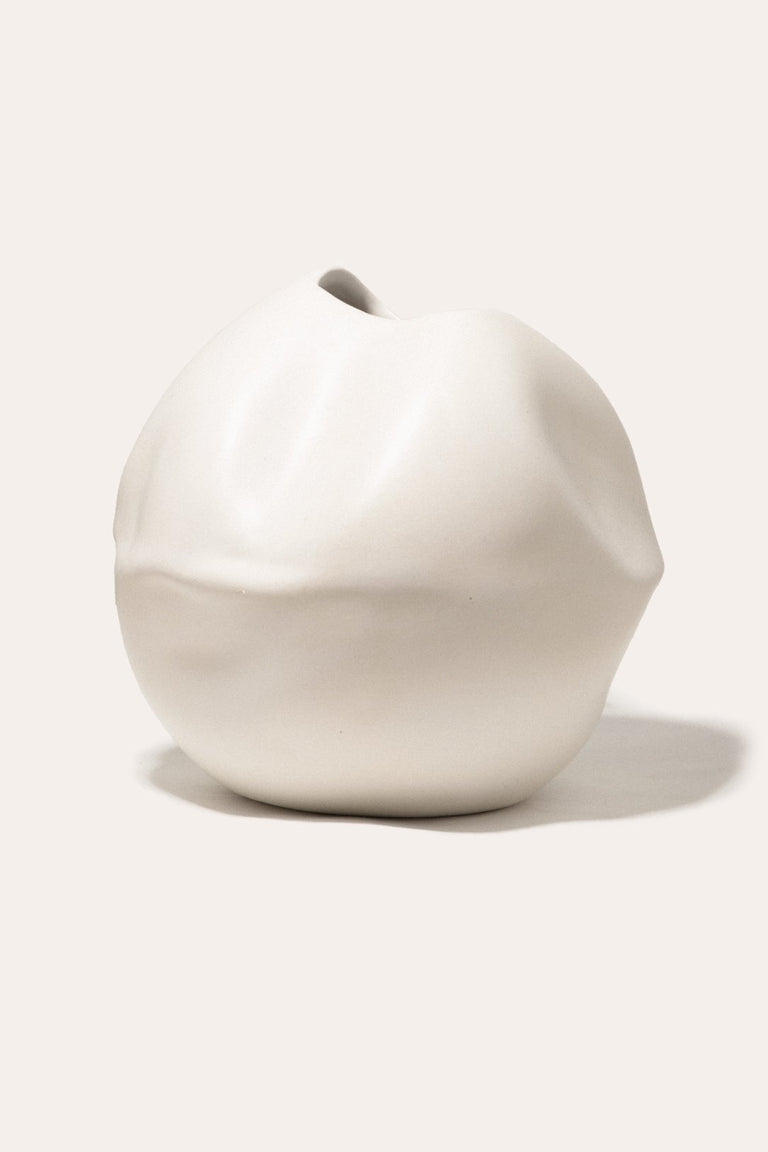 Banned Book No. 2 - Large Vessel in Matte White