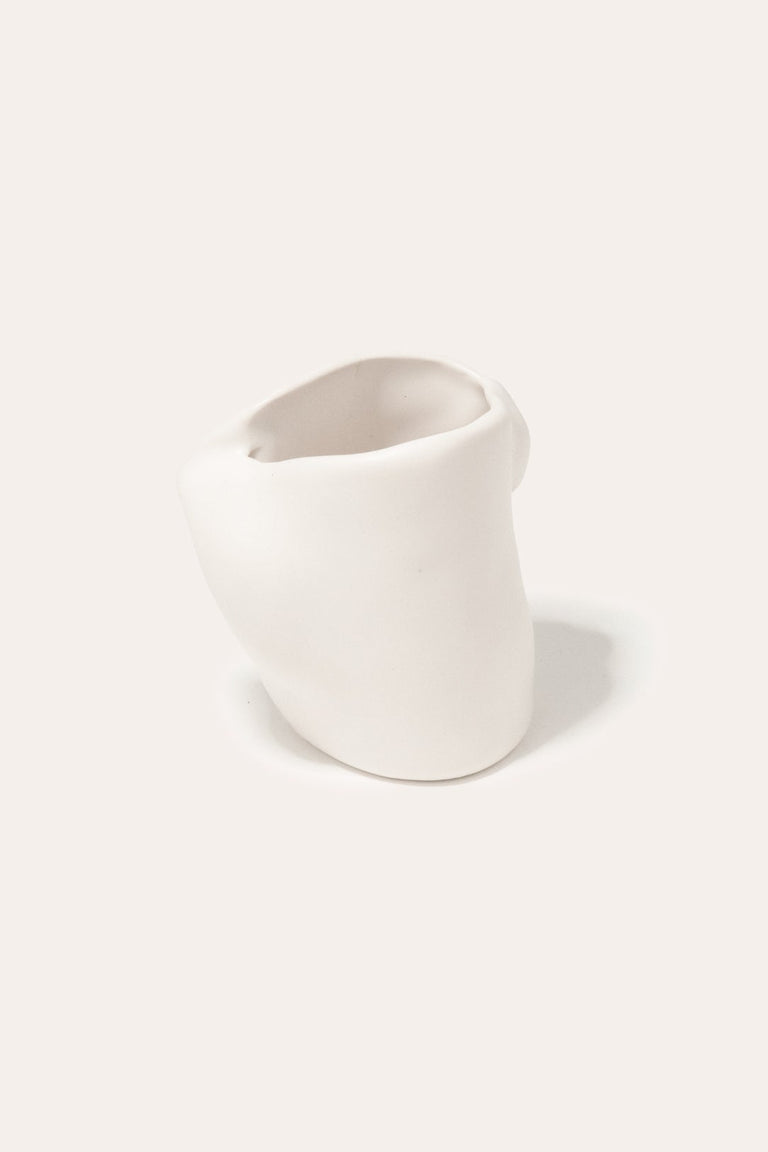 Postures - Vessel in Matte White