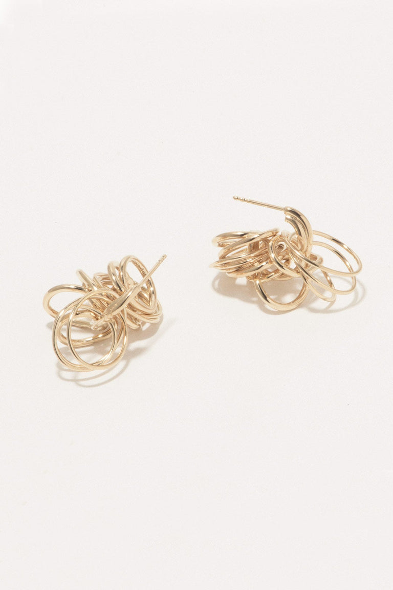 Tides - Gold Vermeil Earrings