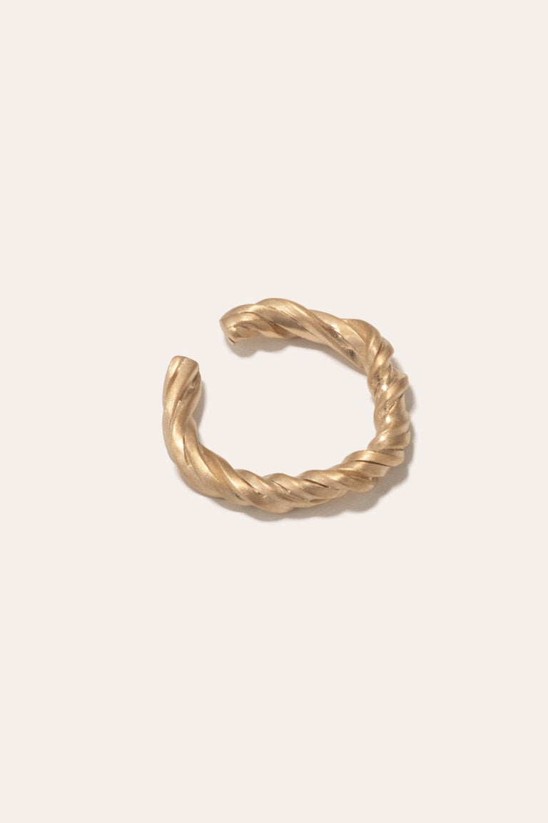 Deep State - Gold Vermeil Ear Cuff