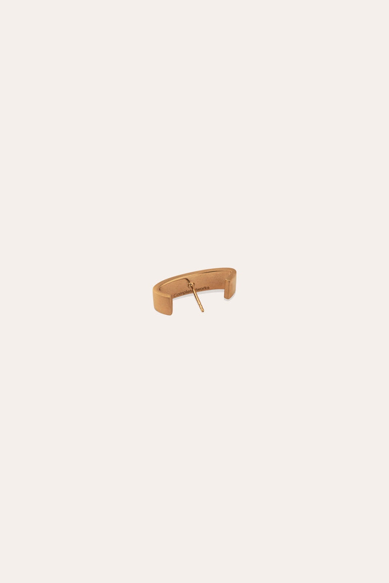 The Art of Sweeping Things Under the Rug - Gold Vermeil Ear Climber