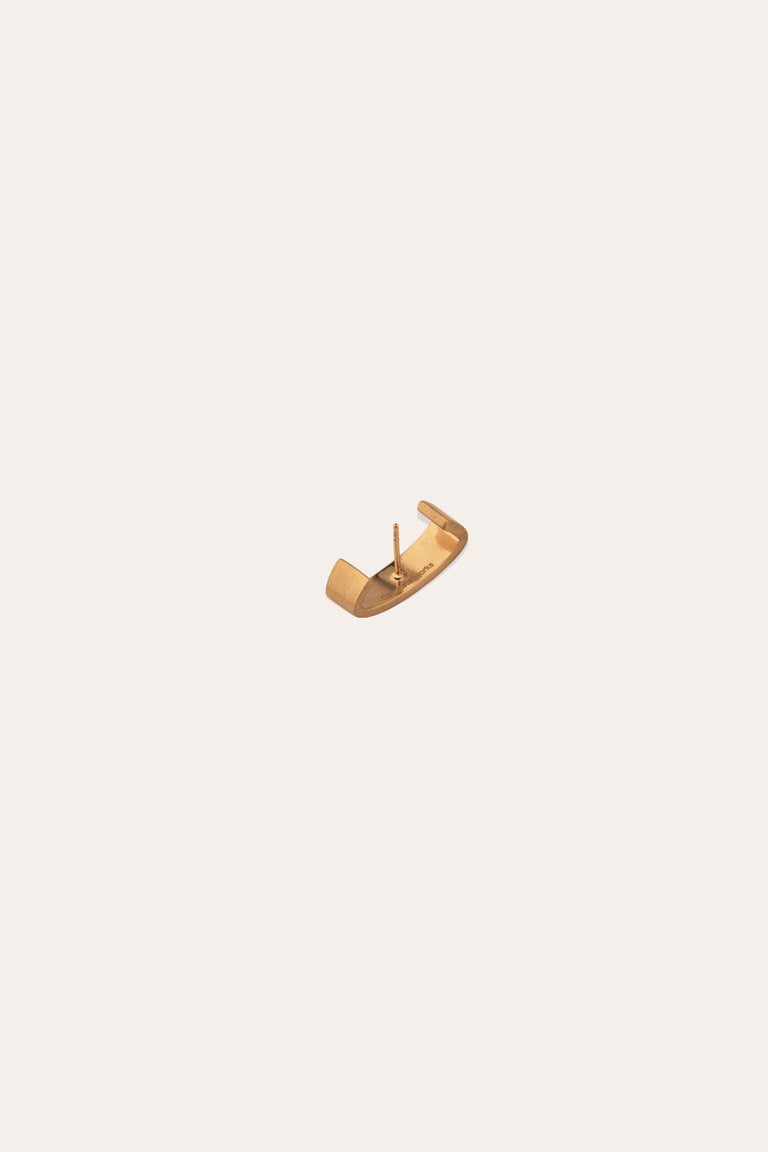 The Art of Sweeping Things Under the Rug - Gold Vermeil Ear Climber