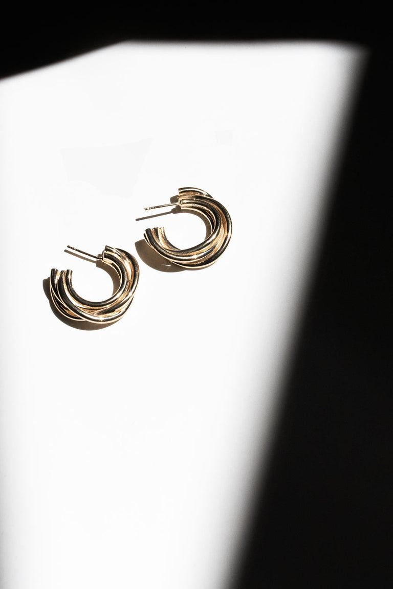Encounter - Recycled Gold Vermeil Earrings