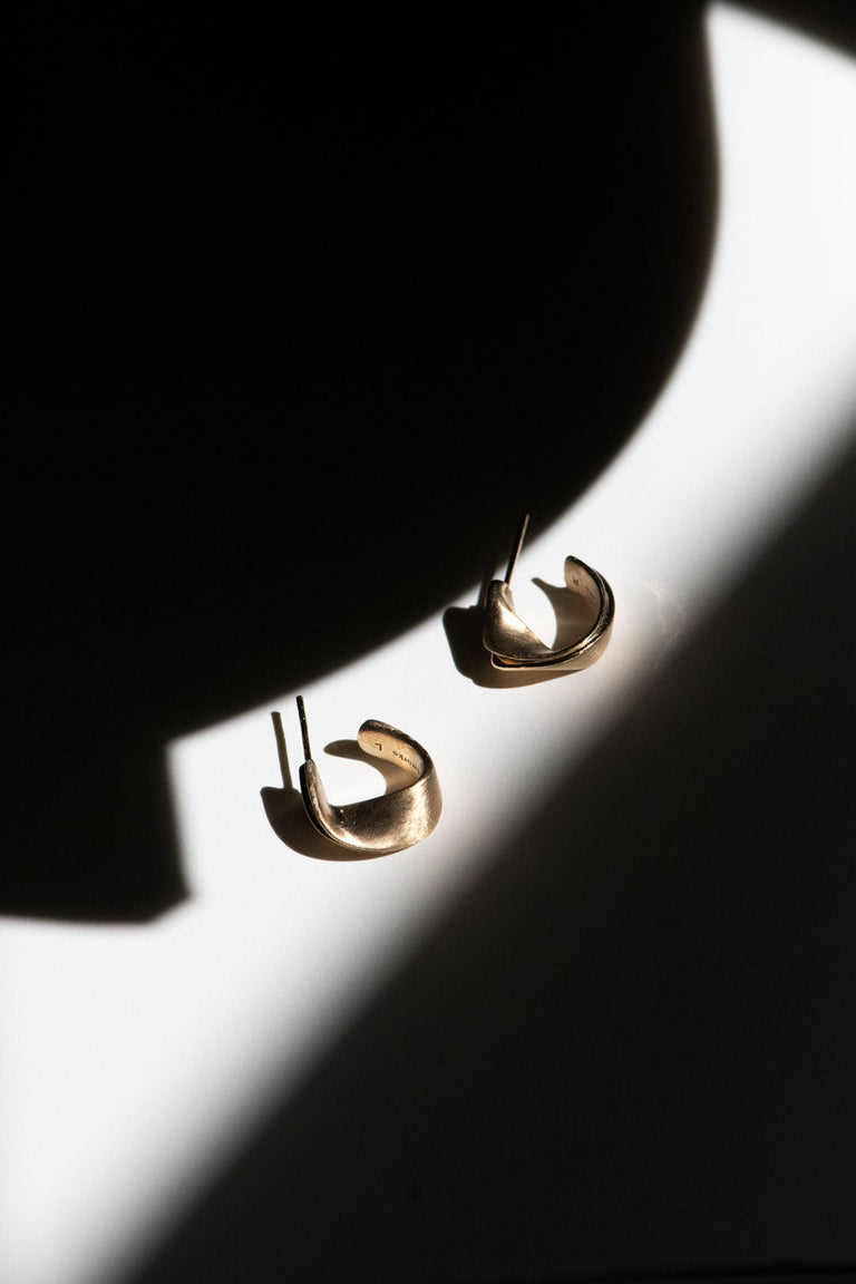 Plume - Recycled Gold Vermeil Earrings