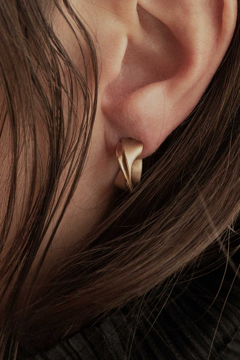 Plume - Recycled Gold Vermeil Earrings