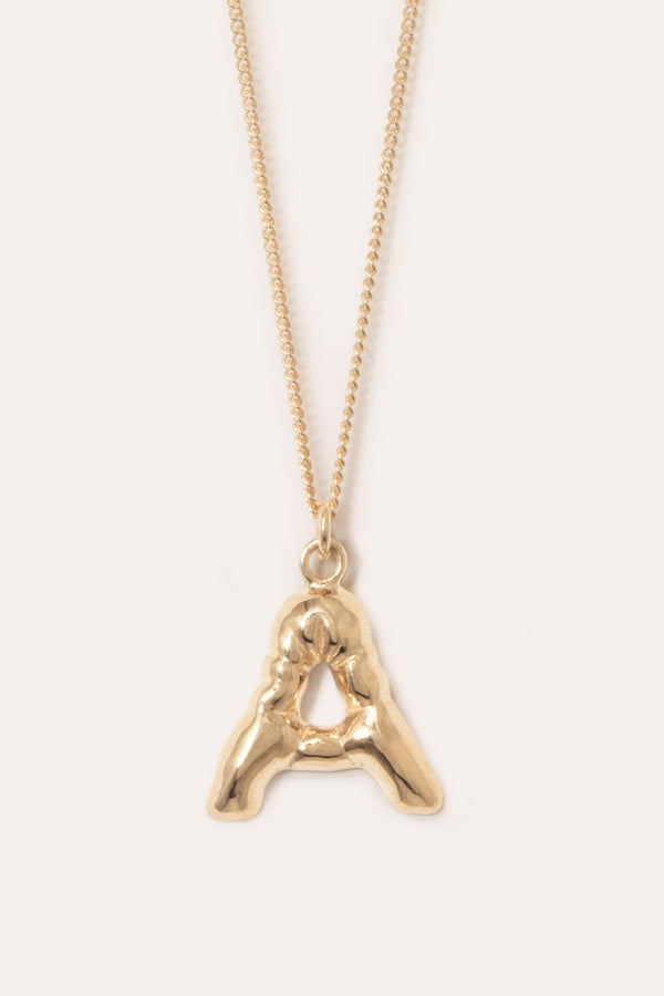 Classicworks™ A - Gold Plated Necklace