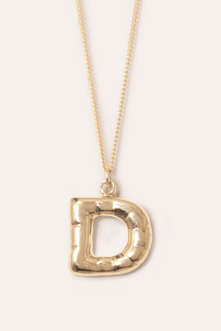 Classicworks™ D - Gold Vermeil Necklace