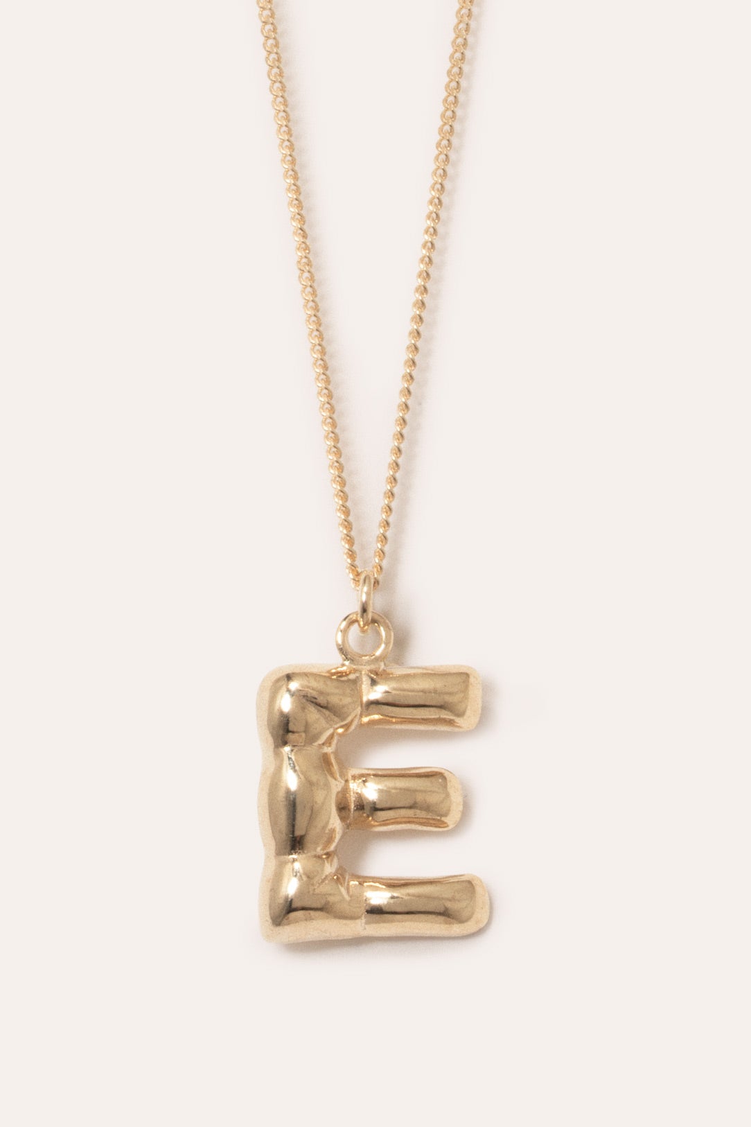 Gold Vermeil Monogram Necklace