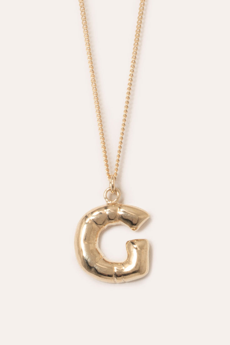 Classicworks™ G - Gold Vermeil Necklace