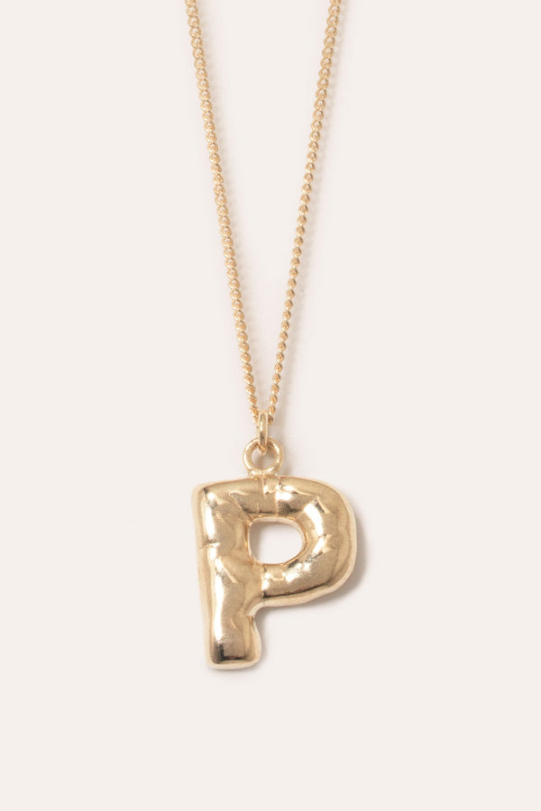 Classicworks™ P - Gold Plated Necklace