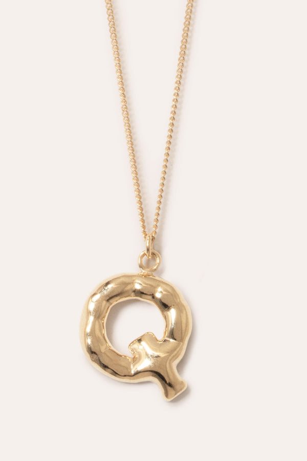 Classicworks™ Q - Gold Plated Necklace