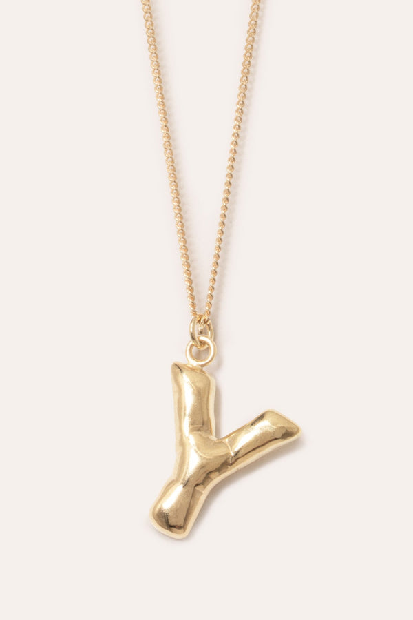Classicworks™ Y - Gold Plated Necklace
