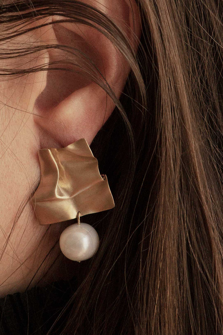 Cohesion - Gold Vermeil Earrings