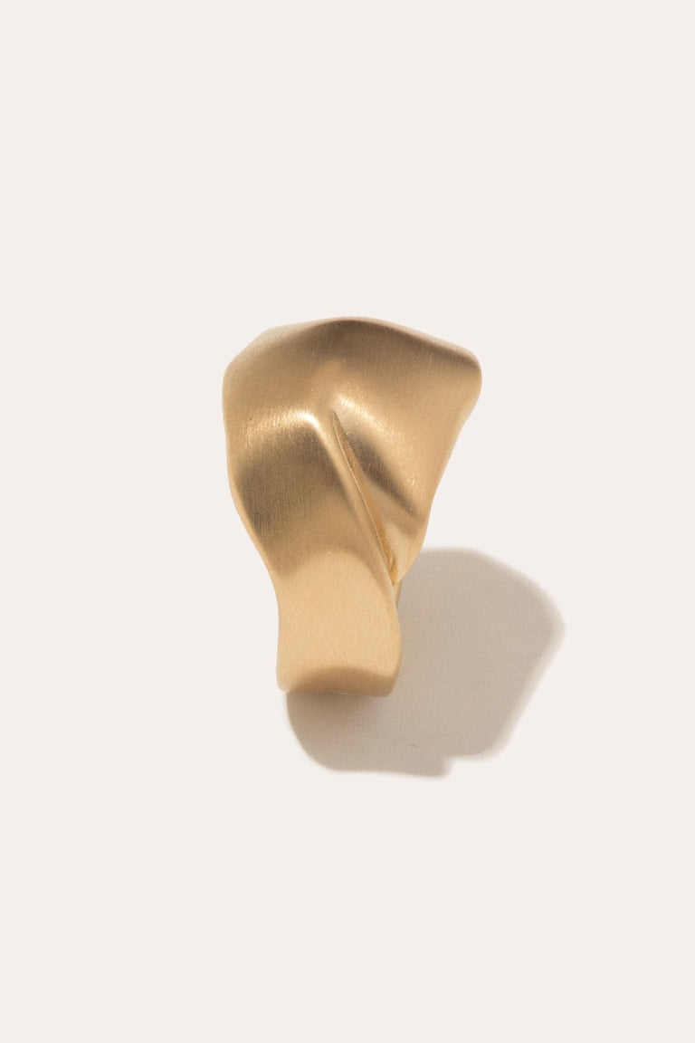 The Best Place to be a Puffin - Gold Vermeil Ring