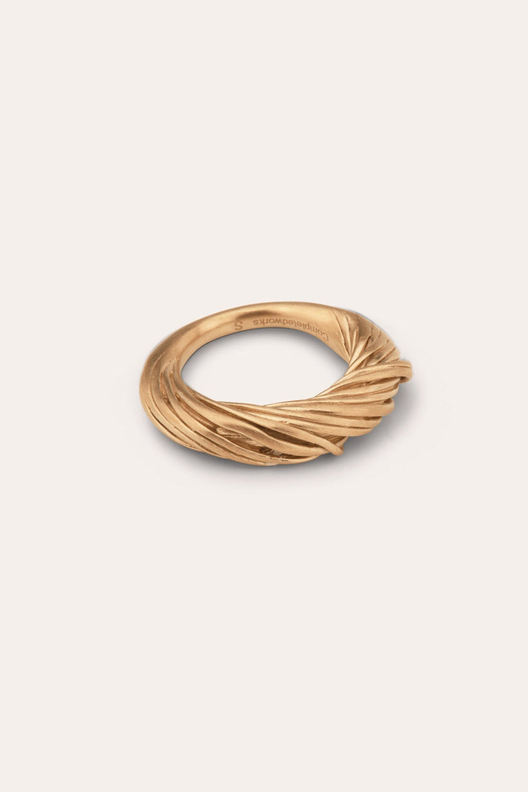 Wickery - Gold Vermeil Ring