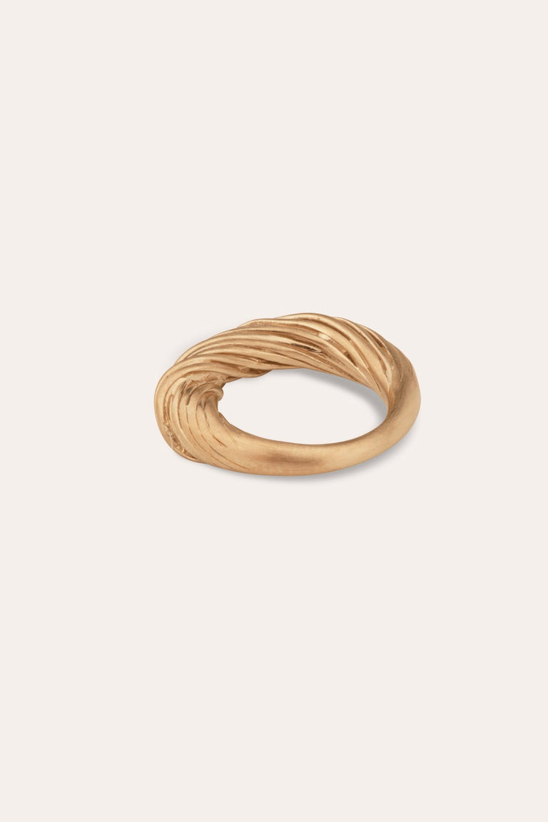 Wickery - Gold Vermeil Ring