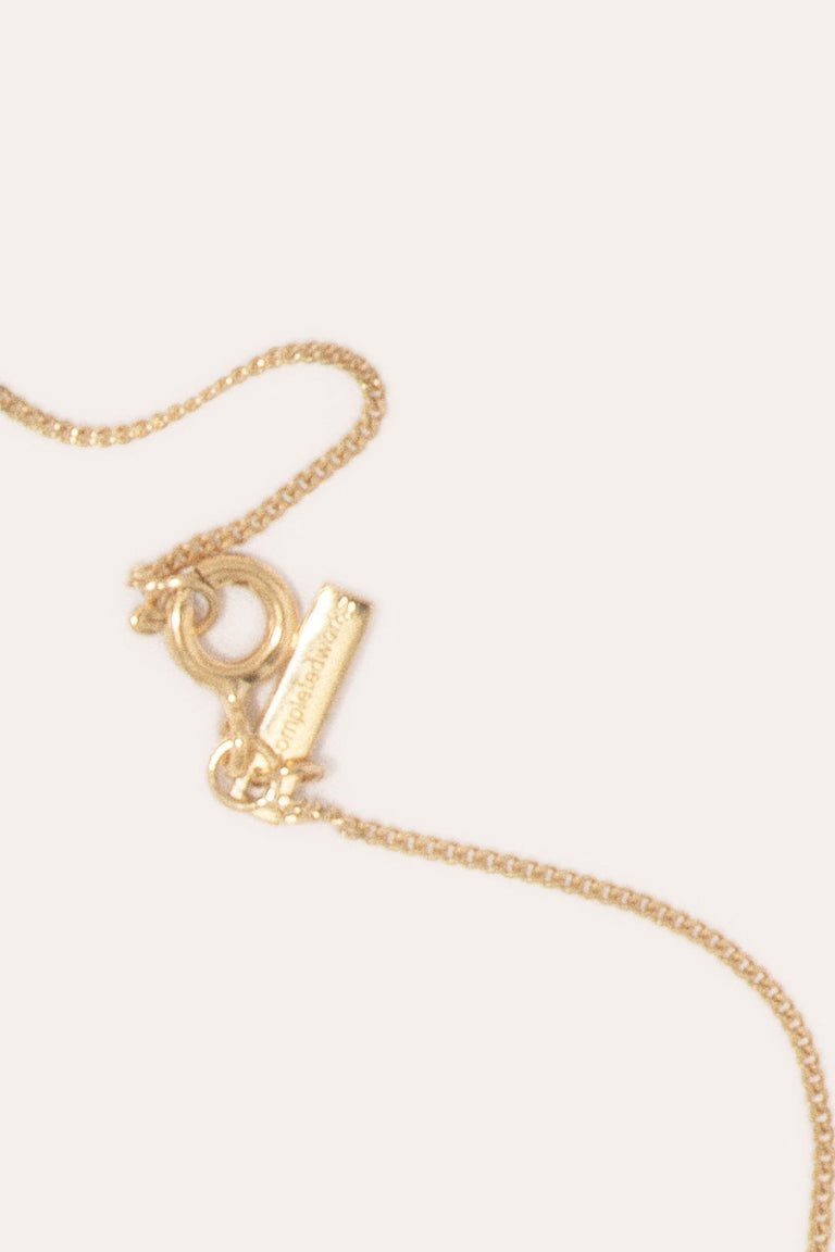 One [Blank] Can Change the World - Pearl and Recycled Gold Vermeil Pendant