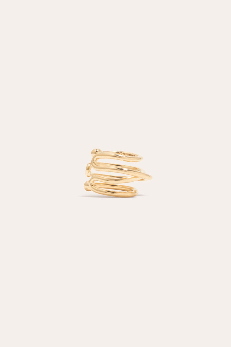 Blast - Gold Vermeil Ear Cuff