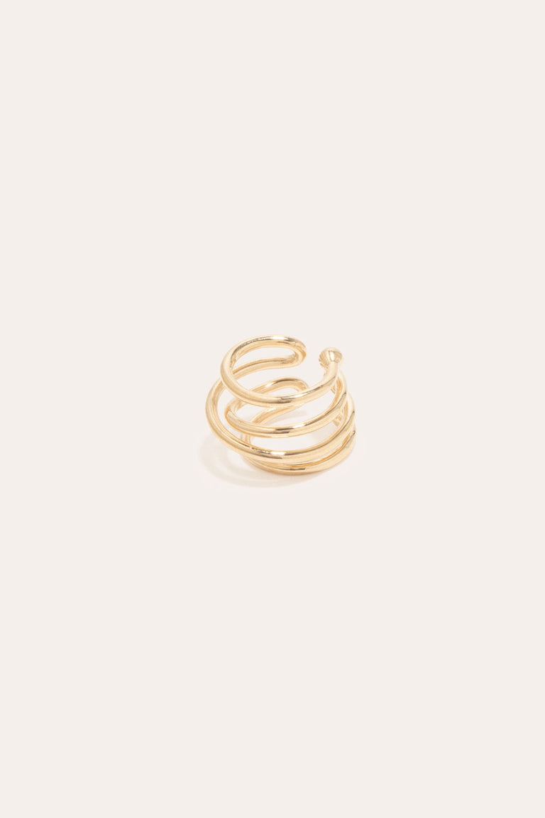 Blast - Gold Vermeil Ear Cuff