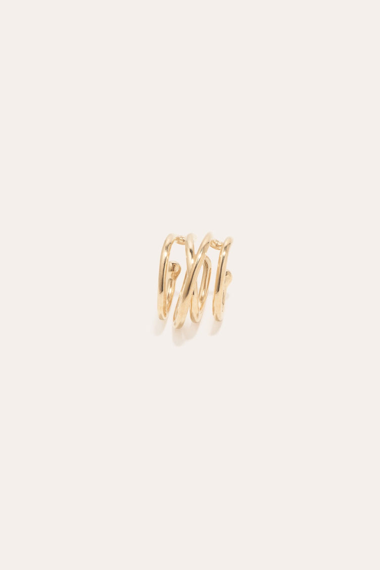 Blast - Gold Vermeil Ear Cuff