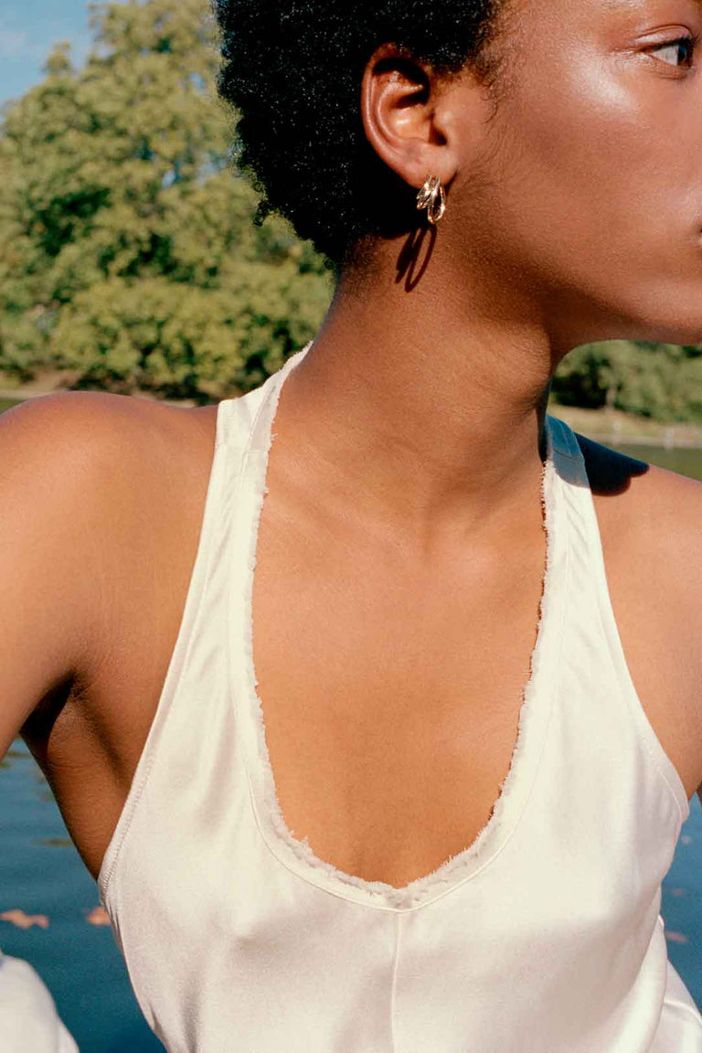 Flow - Recycled Gold Vermeil Earrings