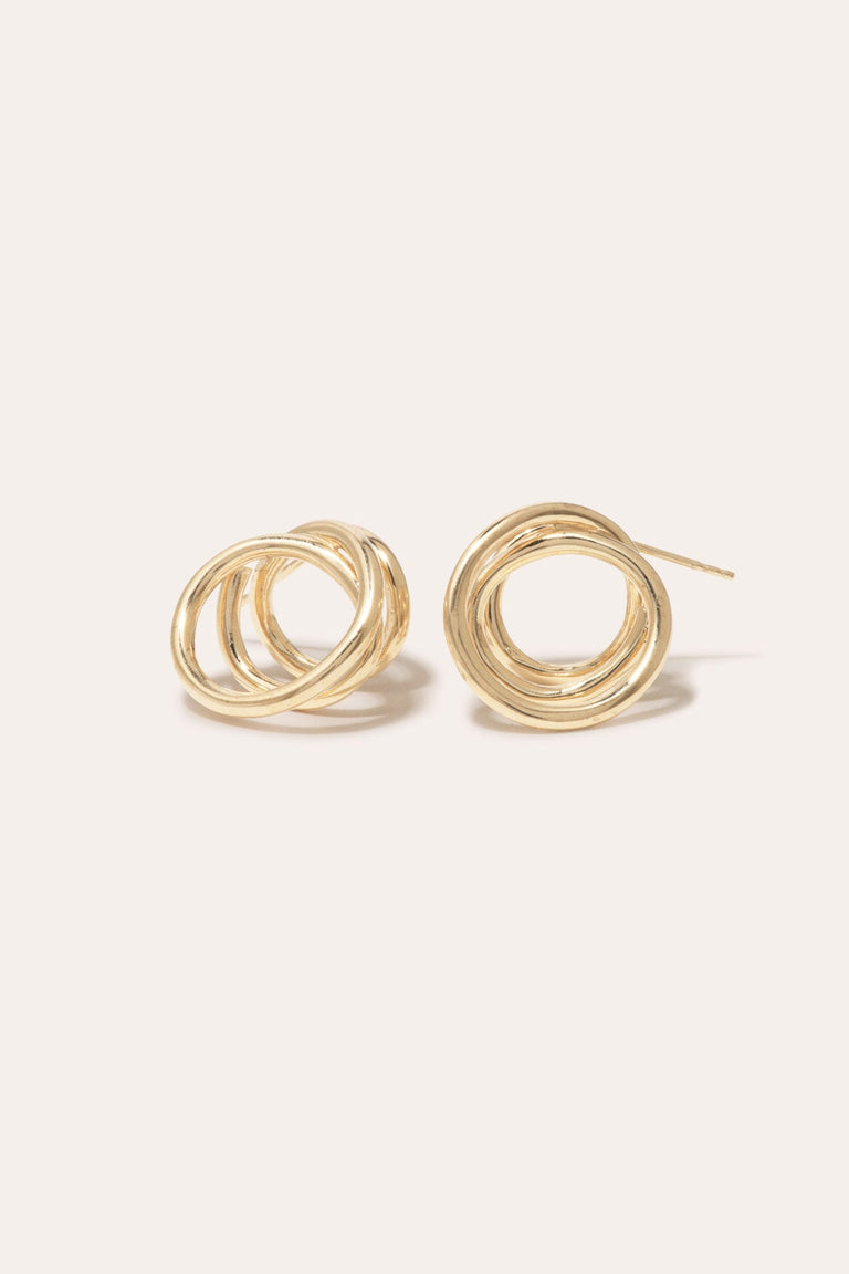 Flow - Recycled Gold Vermeil Earrings