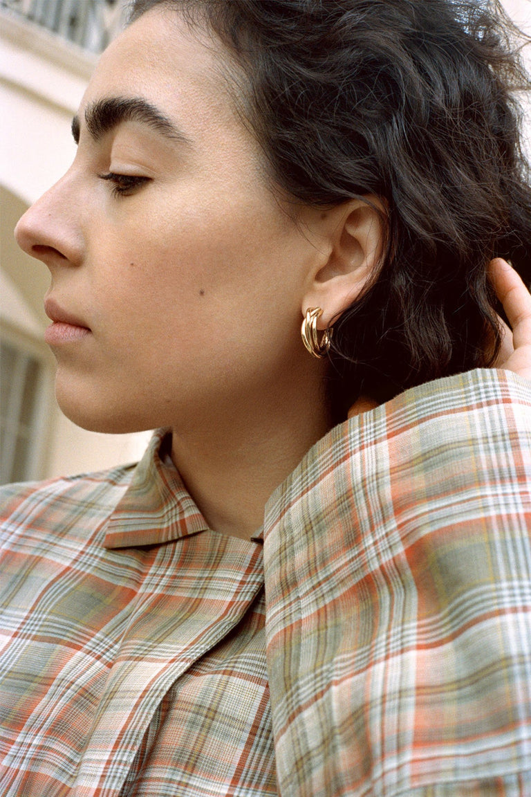 Encounter - Recycled Gold Vermeil Earrings