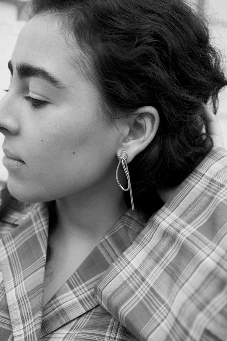 Thread - Recycled Gold Vermeil Earrings