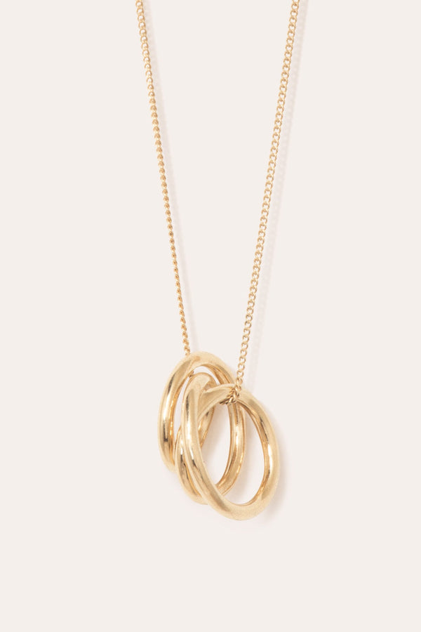 Flow - Recycled Gold Vermeil Pendant