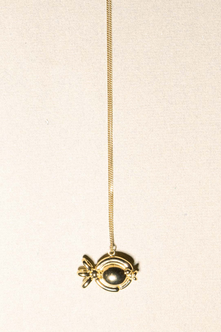 Classicworks™ Pisces Zodiac Balloon - Gold Plated Pendant