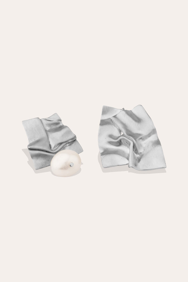 Cohesion - Recycled Silver Earrings