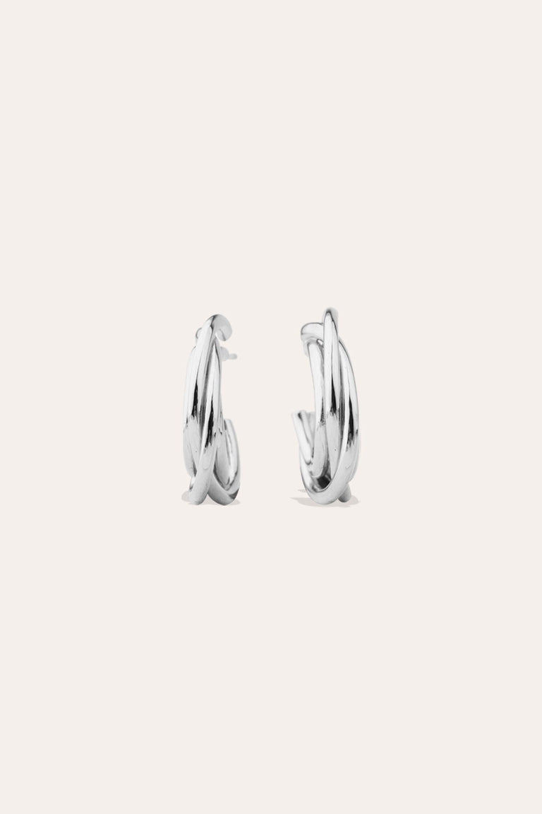 Encounter - Recycled Silver Earrings
