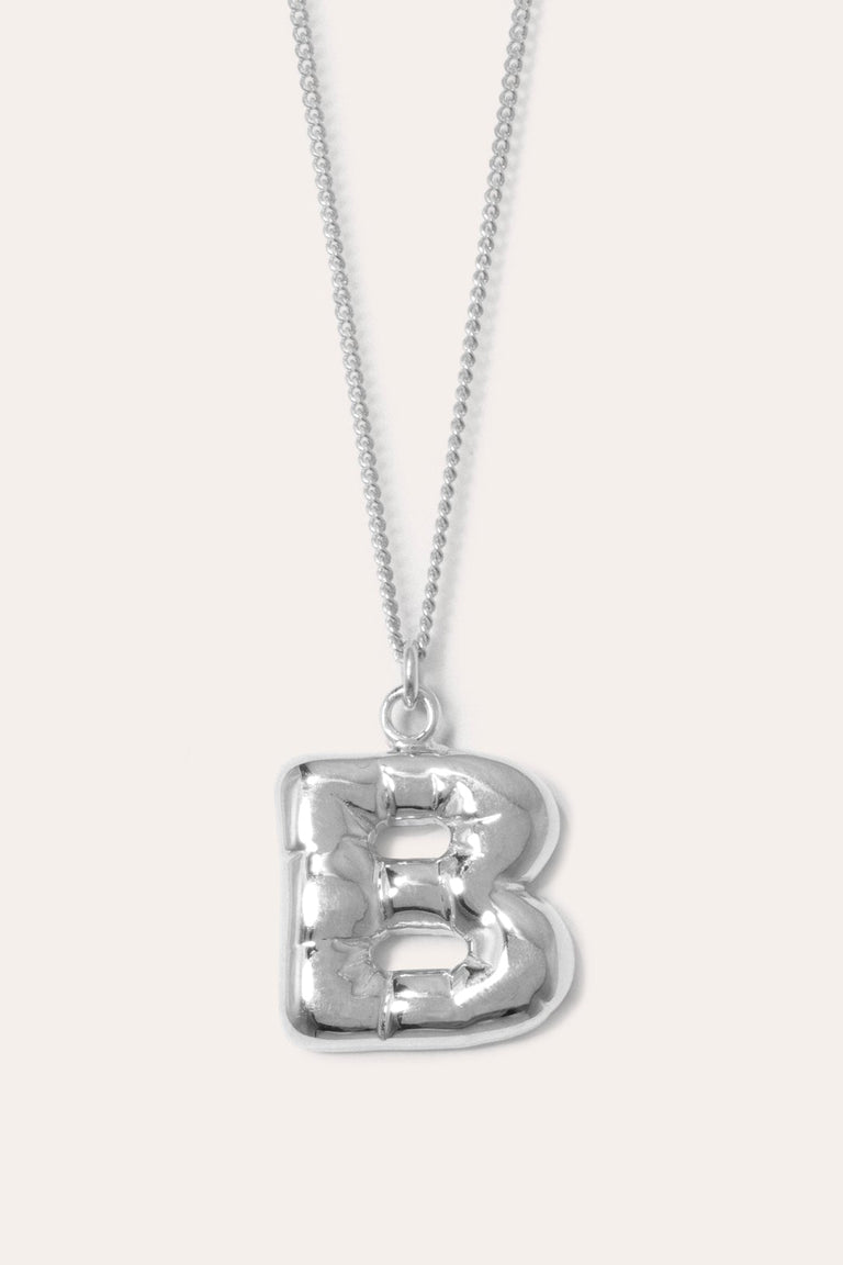 Classicworks™ B - Recycled Sterling Silver Necklace
