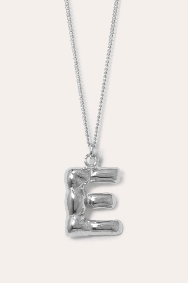 Classicworks™ E - Recycled Sterling Silver Necklace