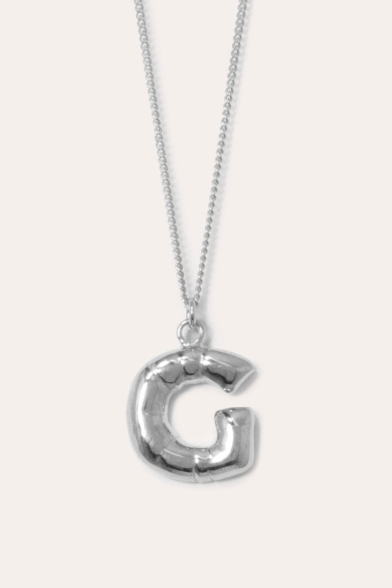 Classicworks™ G - Recycled Sterling Silver Necklace