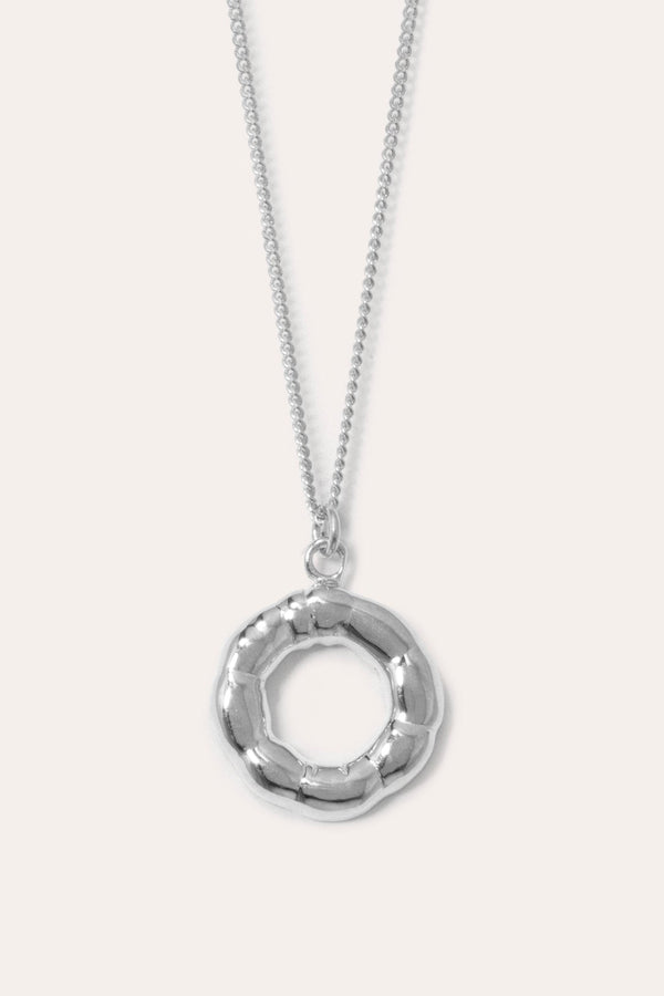 Classicworks™ O - Recycled Sterling Silver Necklace