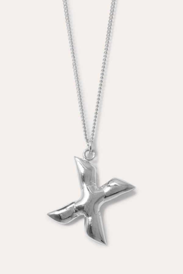 Classicworks™ X - Recycled Sterling Silver Necklace