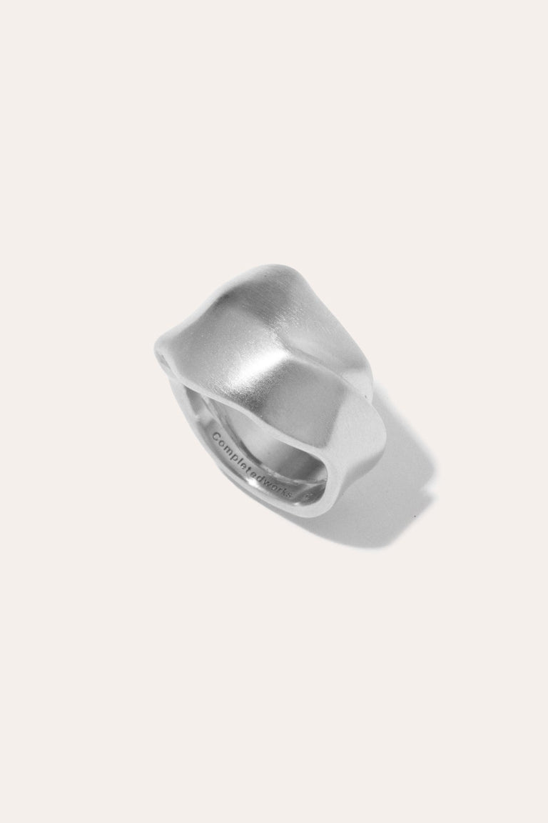 The Best Place to be a Puffin - Platinum Plated Ring