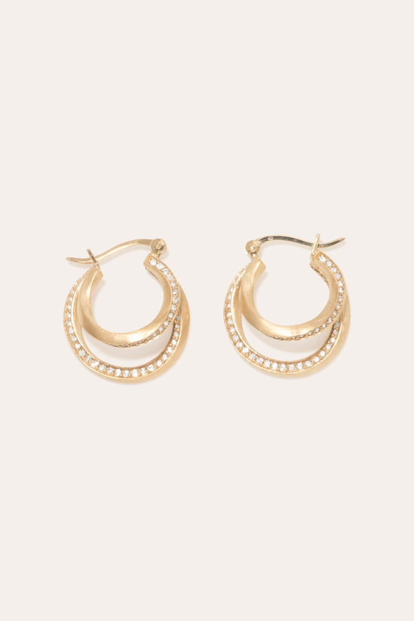 Suburbs - Recycled Gold Vermeil Earrings