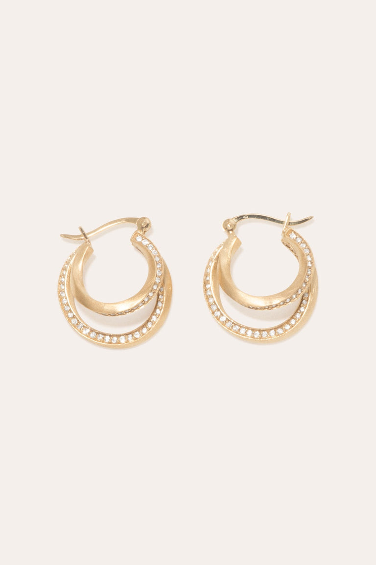 Suburbs - Gold Vermeil Earrings