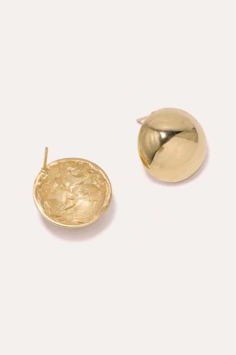 Critical Citizens - Recycled Gold Vermeil Earrings