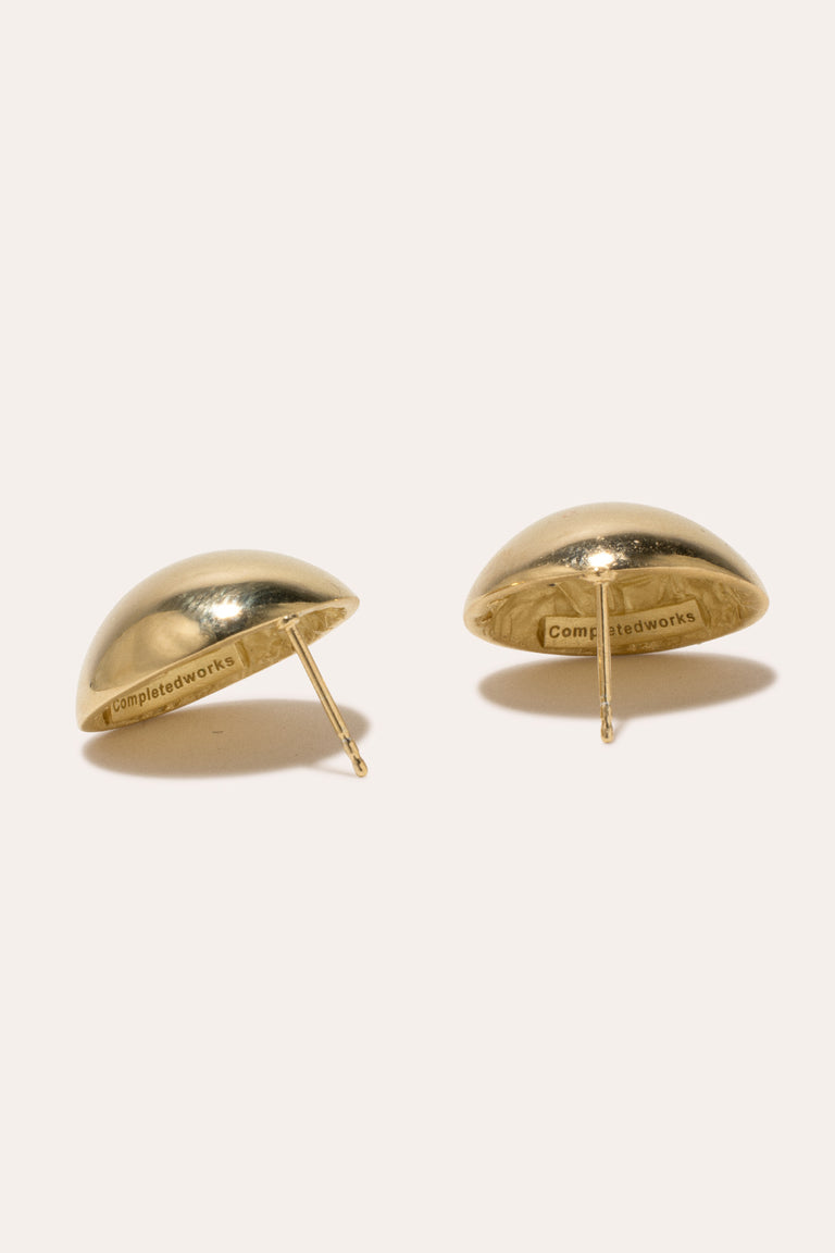 Critical Citizens - Recycled Gold Vermeil Earrings