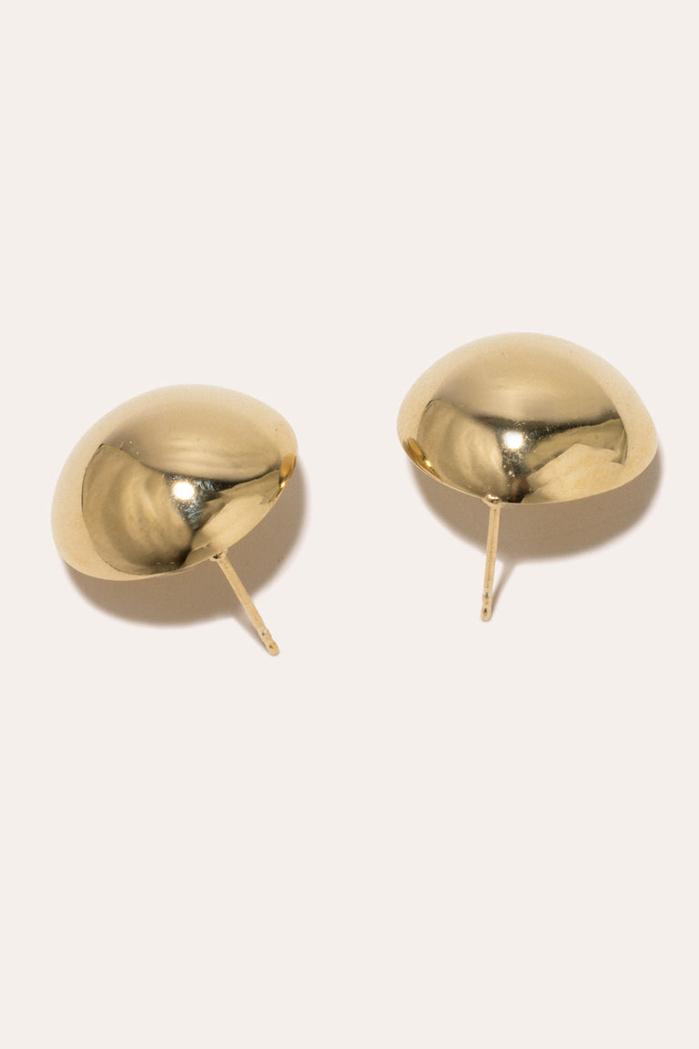 Critical Citizens - Recycled Gold Vermeil Earrings