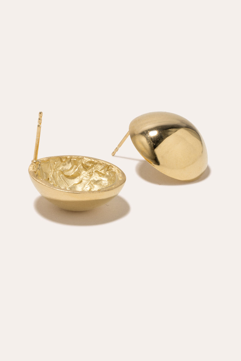 Critical Citizens - Recycled Gold Vermeil Earrings