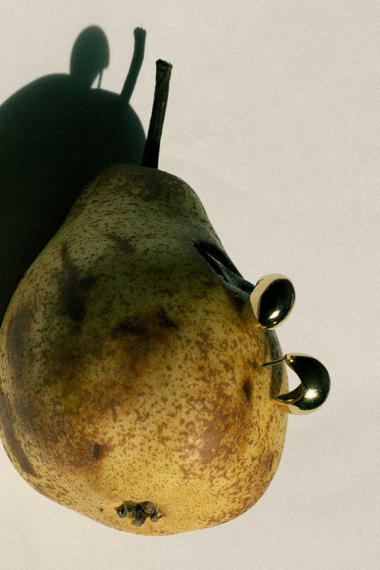 The Curve (Essentials #004) - Recycled Gold Vermeil Earrings