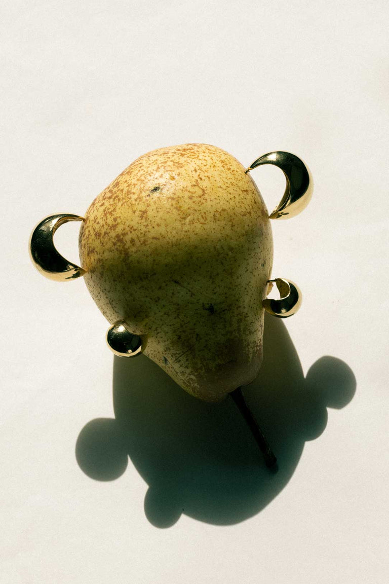 The Curve (Essentials #004) - Recycled Gold Vermeil Earrings