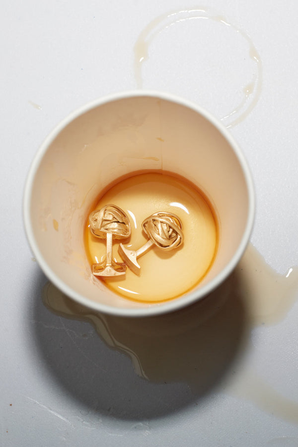 Dossing Around - Recycled Gold Vermeil Cufflinks