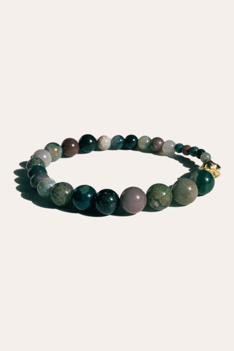 Tidelands - Fancy Jasper and Recycled Gold Vermeil Bracelet