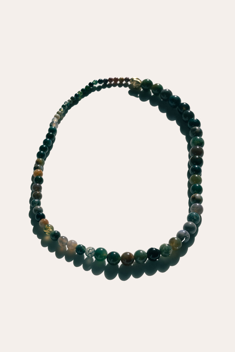 Tidelands - Fancy Jasper and Gold Vermeil Necklace