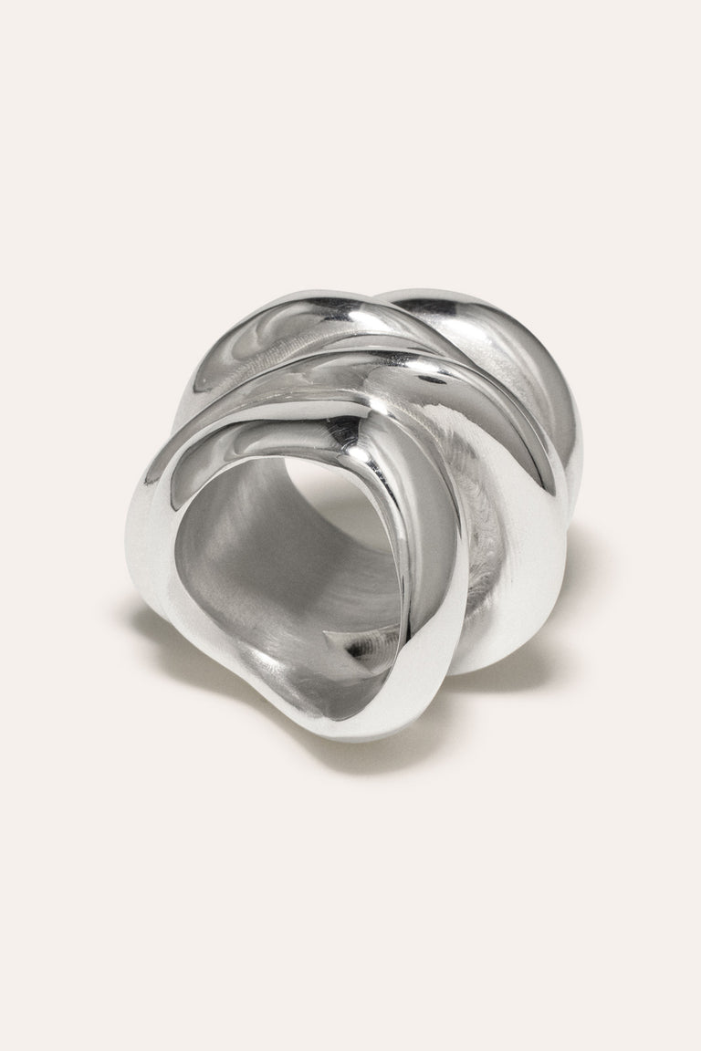 Off‐World - Platinum Plated Ring